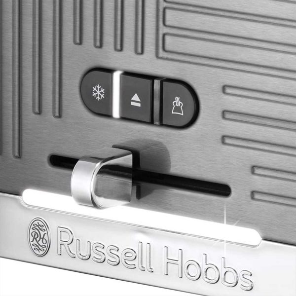 Russell Hobbs Geo Steel 2 Slice Toaster
