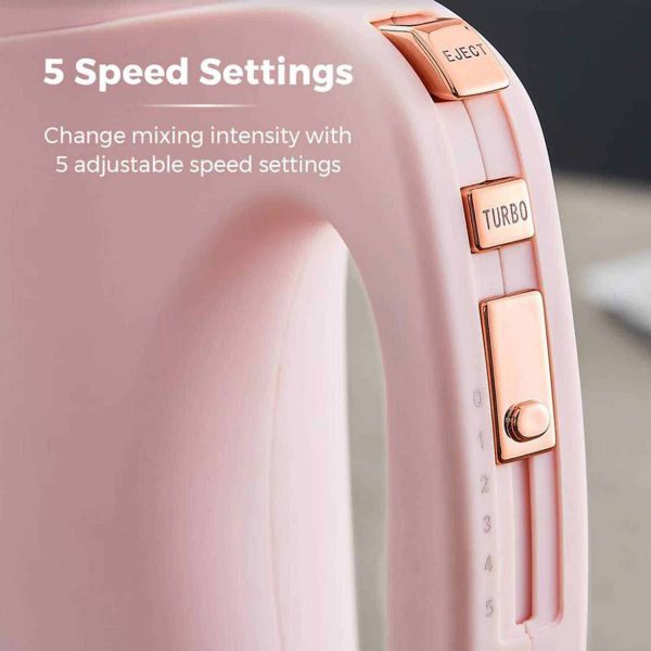 Tower Cavaletto Pink Hand Mixer