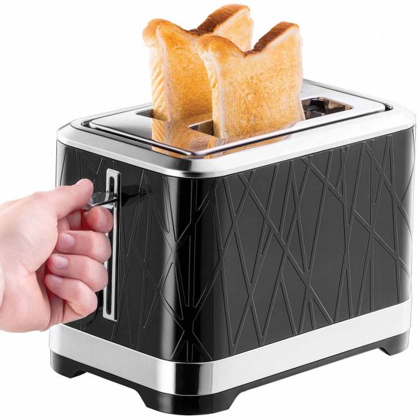 Russell Hobbs Structure Black 2 Slice Toaster 2