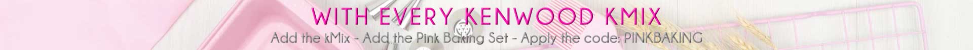 Pink Baking Set kMix Banner